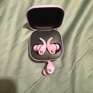 Pink Wireless Earbuds